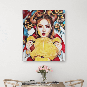 Pop Art Canvas Print