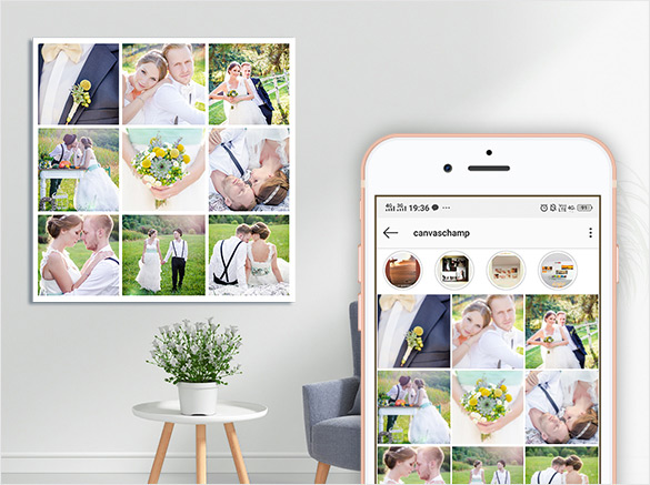 Instagram Canvas Photo Prints