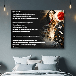 Lyrics on Canvas for Christmas Sale New Zealand