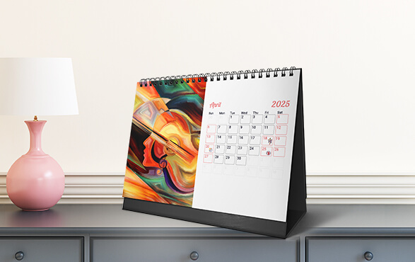 Desk photo calendars